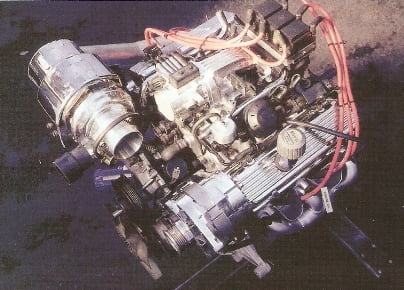 двигатель с турбонадувом