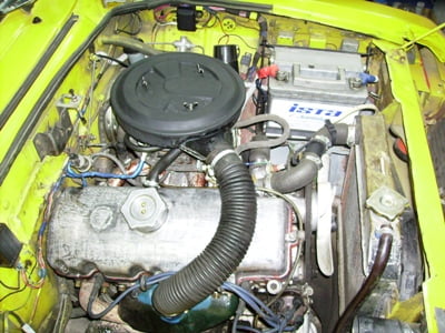 собранный двигатель 412